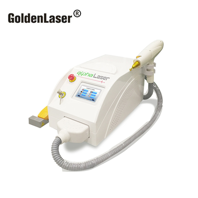 Picolaser Q schaltete Nd YAG Laser-Tätowierungs-Abbau Laser-1064nm 532 Nanometer
