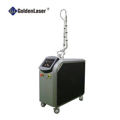 532nm 550ps  Laser-Laser-Klinik-Gebrauchs-Tätowierungs-Abbau-Maschine Nd-Yag