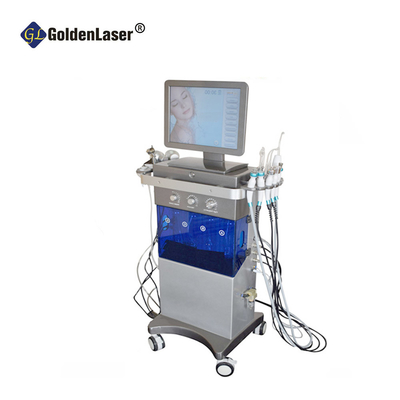 LCD 9 in 1 maschine Hydrafacial Reinigungsgesichtsmaschine Microdermabrasion