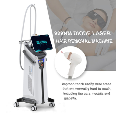 CER 3 Dioden-Laser-Ausrüstung des Wellenlängen-Laser-Haar-Abbau-600w der Schönheits-755nm 808nm 1064nm