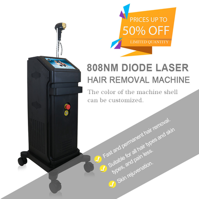 800W Laser-Maschinen-Haar-Abbau-Sopran-Eis-Platin-Maschine der Dioden-808