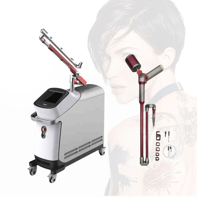 Q schaltete Tätowierungs-Abbau-Maschine Picosekunden-Laser-Maschinen-600mj/Cm2